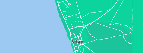 Map showing the location of Port Parham South Public Toilet in Parham, SA 5501