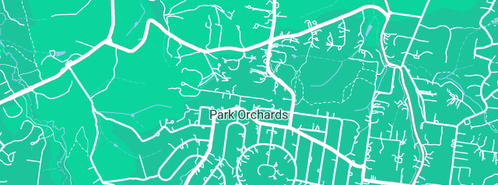 Map showing the location of Gary Hegedus Productions in Park Orchards, VIC 3114