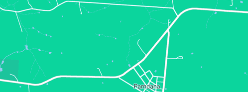 Map showing the location of Ficifolia Lodge Kangaroo Island in Parndana, SA 5220