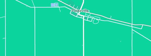 Map showing the location of Australia Post - Paskeville CPA in Paskeville, SA 5552