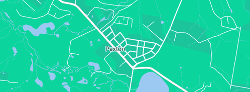 Map showing the location of Sunbuster Vertical Blinds in Paxton, NSW 2325