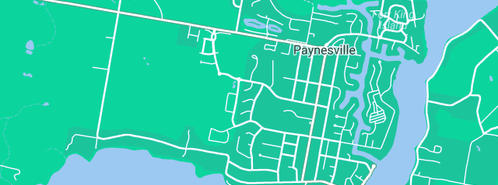 Map showing the location of Smashing Windows Design and Display in Paynesville, VIC 3880