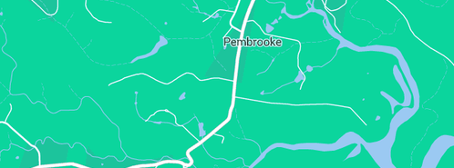 Map showing the location of Hansen's Fencing in Pembrooke, NSW 2446