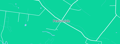 Map showing the location of Clear Water Lake in Pearsondale, VIC 3851