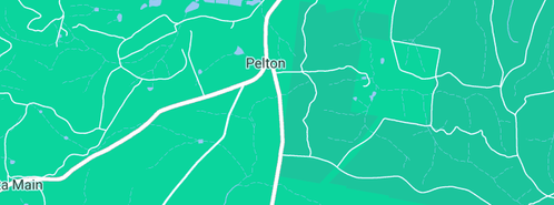 Map showing the location of 4 Seasons Spit Roast Catering in Pelton, NSW 2325