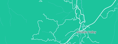 Map showing the location of On-Snow Reservations in Perisher Valley, NSW 2624