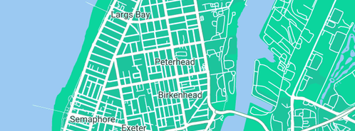 Map showing the location of Jenny Allen in Peterhead, SA 5016
