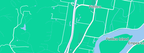 Map showing the location of Solid Surface Group in Pimlico, NSW 2478