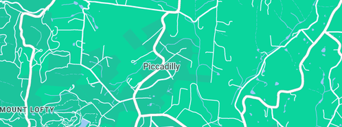 Map showing the location of Piccadilly Recreation Ground in Piccadilly, SA 5151