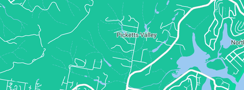 Map showing the location of Boland Don in Picketts Valley, NSW 2251