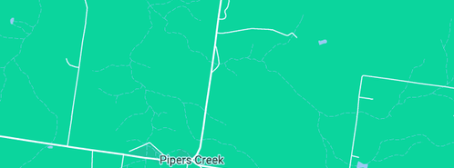 Map showing the location of Donkey Society of Victoria in Pipers Creek, VIC 3444