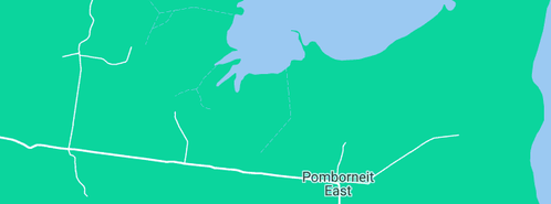 Map showing the location of Farmer G & C in Pomborneit East, VIC 3249