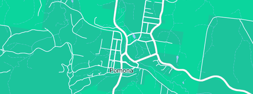 Map showing the location of Pomona Uniting Church in Pomona, QLD 4568