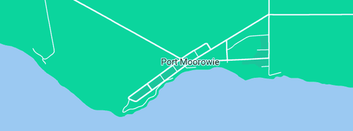 Map showing the location of Lawya Pty Ltd in Port Moorowie, SA 5576