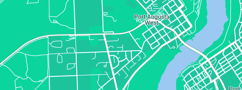 Map showing the location of Prestige Leadlight in Port Augusta West, SA 5700