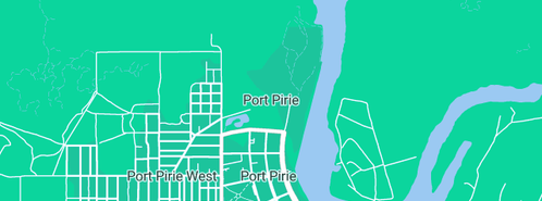 Map showing the location of Bormann Communications in Port Pirie, SA 5540