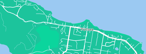 Map showing the location of Baked in Portsea in Portsea, VIC 3944