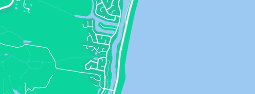 Map showing the location of Top Clean mobile car dertailing in Pottsville Beach, NSW 2489