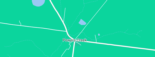 Map showing the location of Allambi Pty Ltd in Powers Creek, VIC 3312