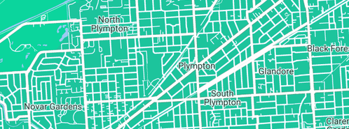 Map showing the location of Goodstart Early Learning Plympton in Plympton, SA 5038