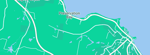 Map showing the location of Angels Touch Remedial Therapies in Preservation Bay, TAS 7316
