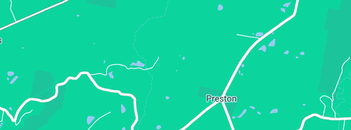 Map showing the location of Old School Farm in Preston, TAS 7315