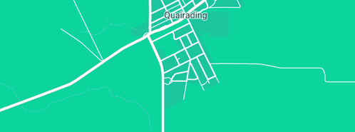 Map showing the location of Quairading Farmers Co-Op Ltd in Quairading, WA 6383