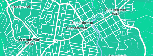 Map showing the location of Canberra Switchboards in Queanbeyan, NSW 2620