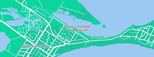 Map showing the location of Queenscliff Bait in Queenscliff, VIC 3225