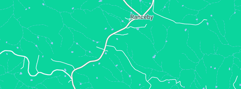 Map showing the location of Connors P A in Ranceby, VIC 3951