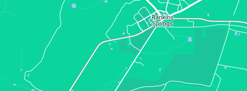 Map showing the location of Rankin Springs Local Area Command in Rankins Springs, NSW 2669