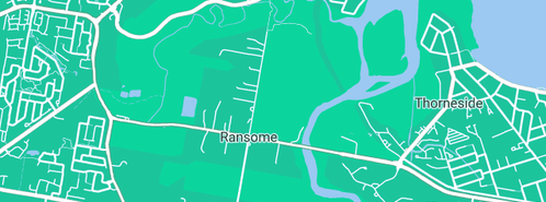 Map showing the location of A Plus Glass in Ransome, QLD 4154