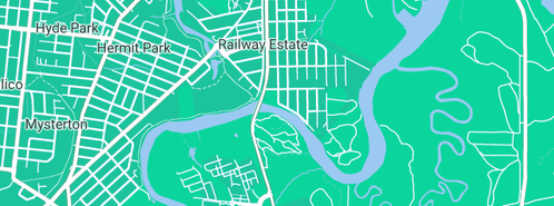 Map showing the location of Ethos Interiors in Railway Estate, QLD 4810