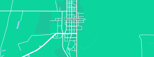 Map showing the location of Rainbow Primary School in Rainbow, VIC 3424
