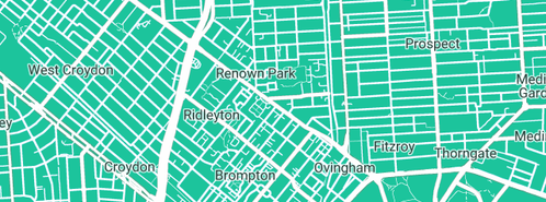 Map showing the location of AS NEW CLEANING AND MOWING in Renown Park, SA 5008