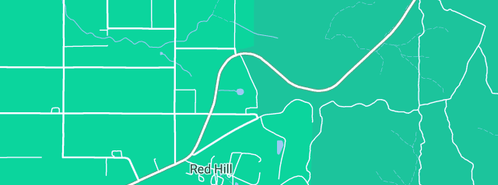 Map showing the location of Red Hill Auditorium in Red Hill, WA 6056