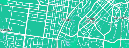 Map showing the location of Bettatech Telstra Partner Store in Redan, VIC 3350