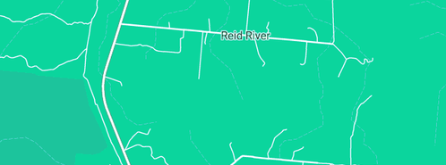 Map showing the location of Terry Jim in Reid River, QLD 4816
