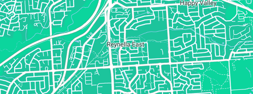 Map showing the location of Driving Instructor Reynella East in Reynella East, SA 5161