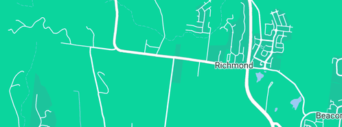 Map showing the location of Chetcuti G A in Richmond, QLD 4740