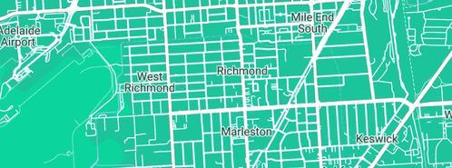 Map showing the location of Metropolitan Handyman in Richmond, SA 5033