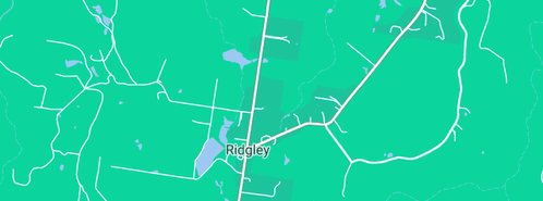 Map showing the location of Youngs Garage in Ridgley, TAS 7321