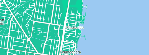 Map showing the location of Rippleside Monument in Rippleside, VIC 3215