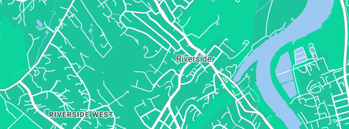 Map showing the location of David Elmer Fencing Contractor in Riverside, TAS 7250