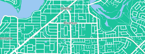 Map showing the location of Enhancing Beauty in Riverton, WA 6148