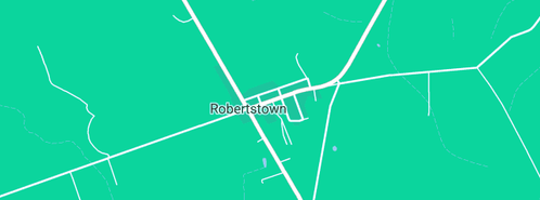 Map showing the location of Keller's Bus Service in Robertstown, SA 5381