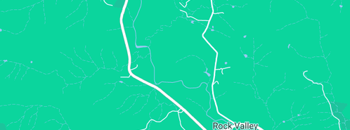 Map showing the location of Humble Mountain in Rock Valley, NSW 2480