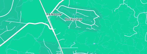 Map showing the location of Angelz Office in Rockyview, QLD 4701
