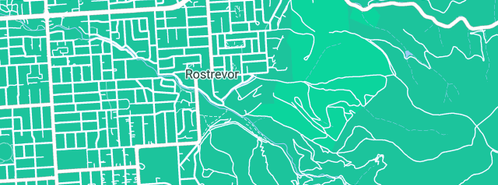 Map showing the location of Desteno Dance Centre in Rostrevor, SA 5073