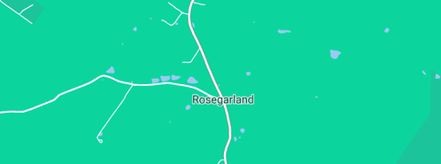 Map showing the location of Alan Lesheim in Rosegarland, TAS 7140